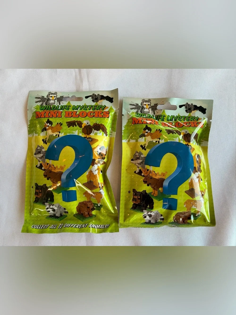 New Wildlife Mystery Mini Blocks Blind Bag - Set of 2